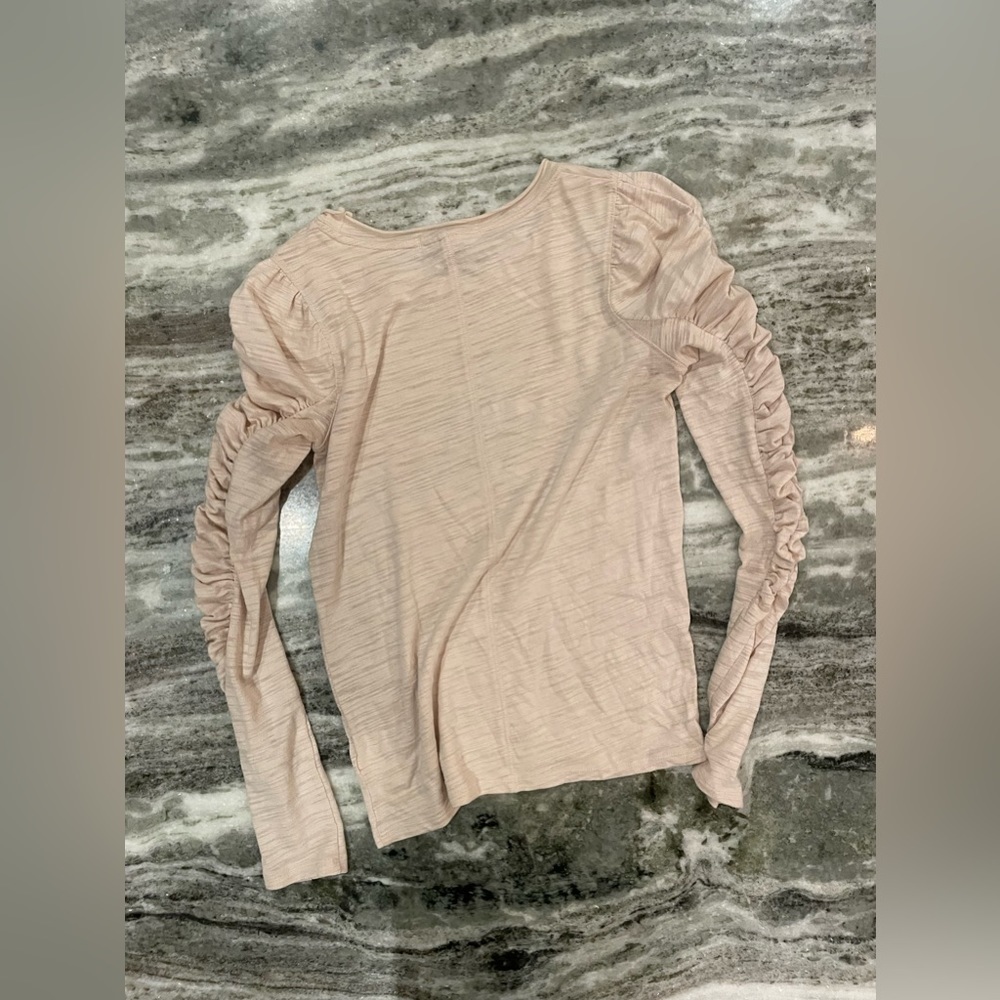 Free People “Natasha Tee” Long Sleeve Top Women’s Size XS - Picture 4 of 6